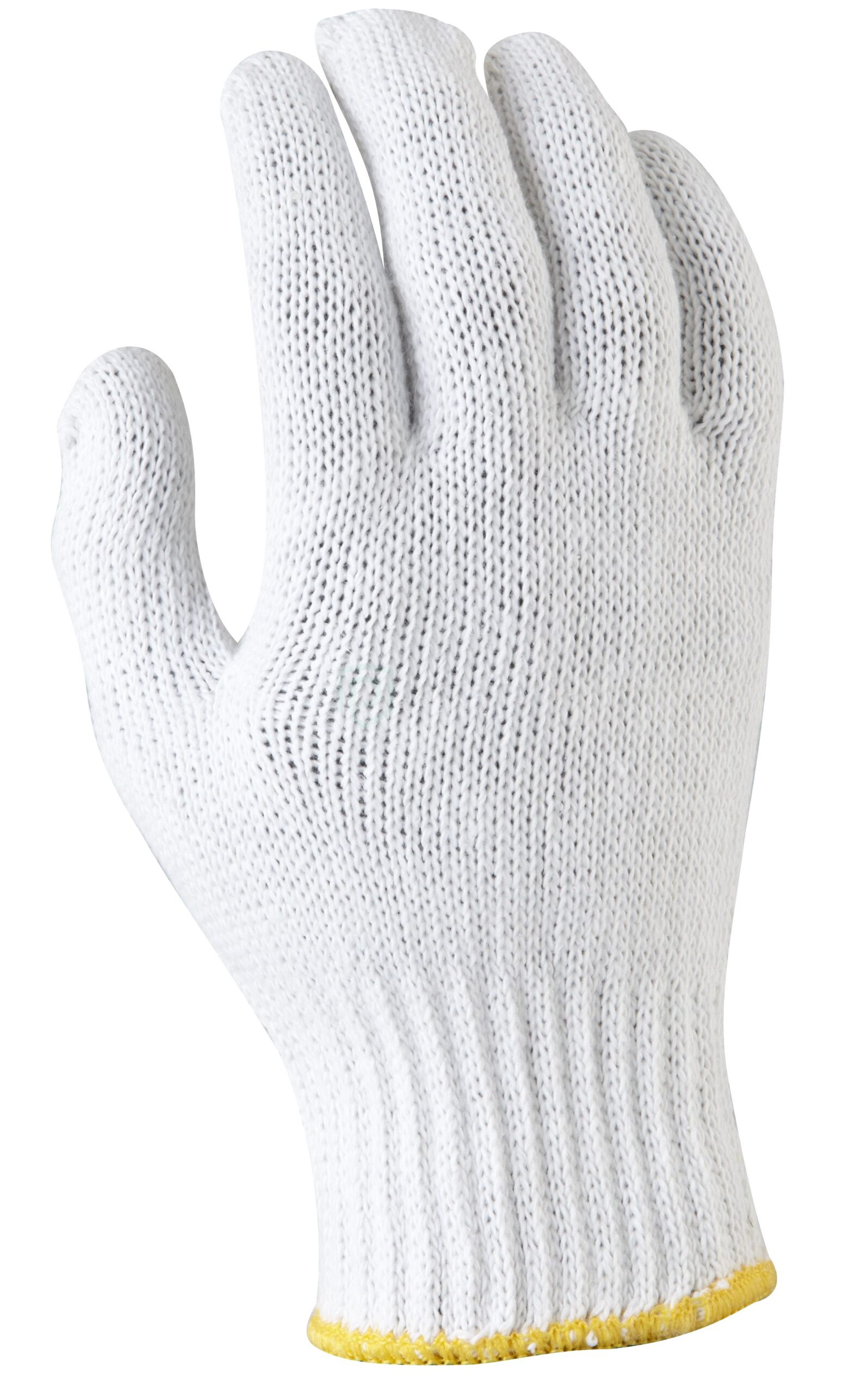 Cotton Bleached Glove – Knitted Poly
