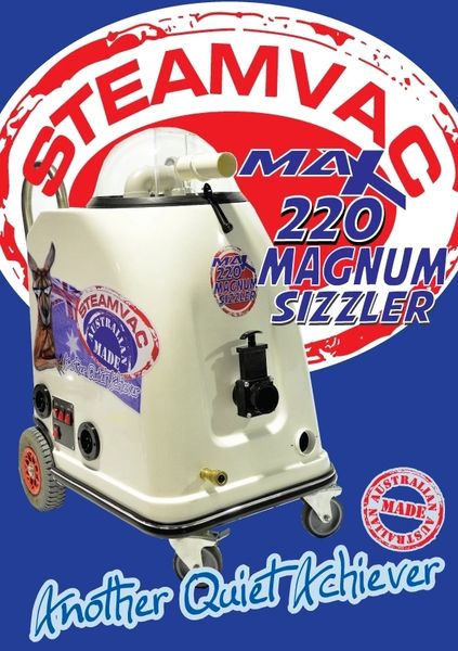 Steamvac- Max 220 with Sizzler - Portable Carpet Extractor