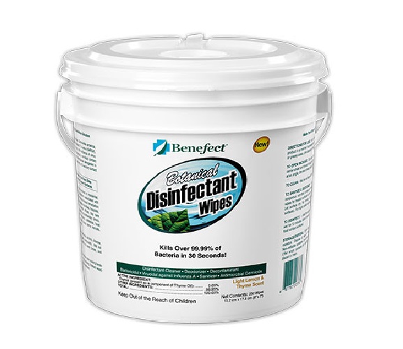 Benefect Disinfectant Wipes - Authentically Sustainable and Safe Solution Cleaning Wipes