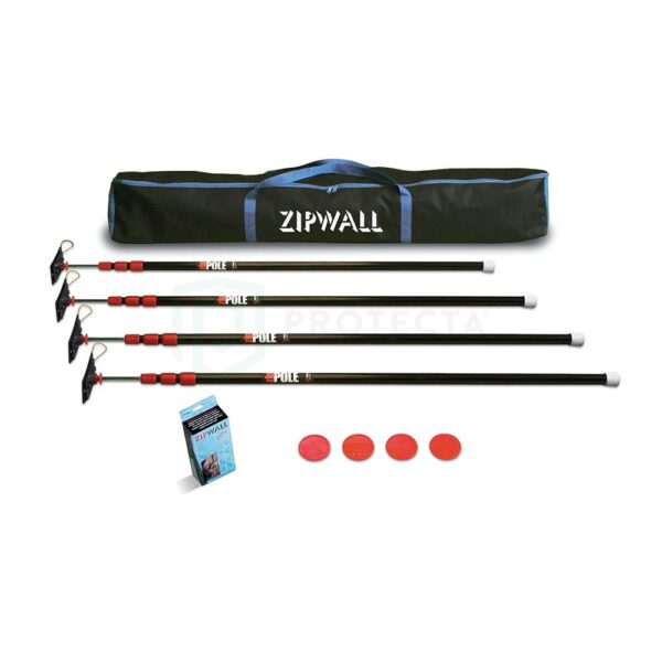 ZipPole® 4 Pack